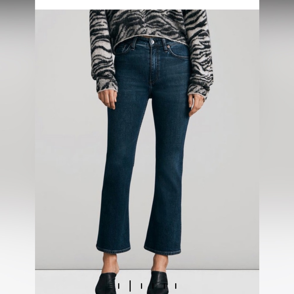 Rag & Bone High Rise Ankle Flare Jeans / New w/o Tags!